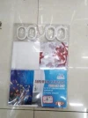 PEVA2 silk-screened flower with plain bath curtain Application Scenario